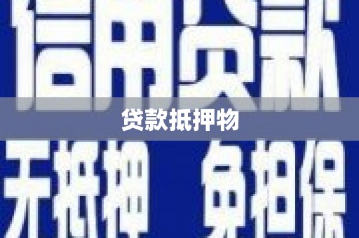 鹿寨贷款抵押物