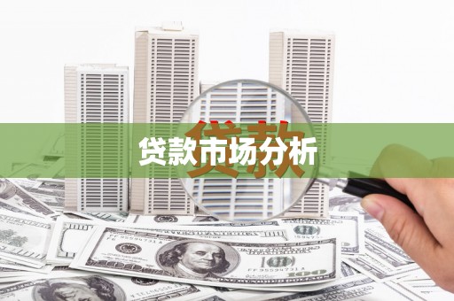 鹿寨贷款市场分析