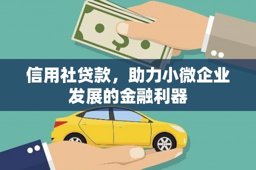 鹿寨信用社贷款，助力小微企业发展的金融利器