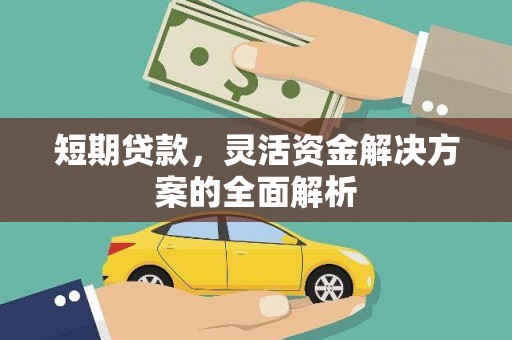 鹿寨短期贷款，灵活资金解决方案的全面解析